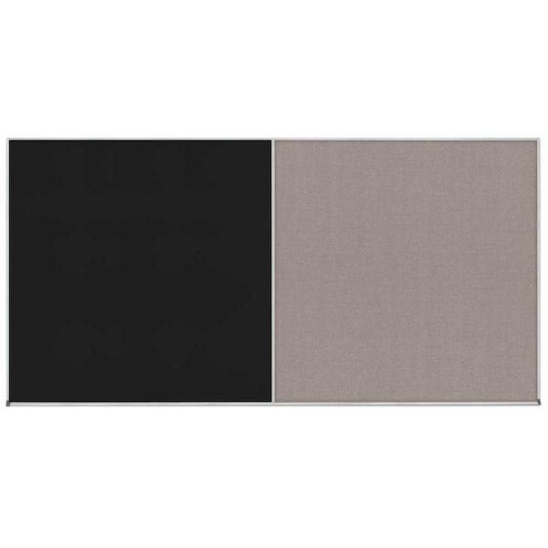 Enclosed Corkboard, 1 Door, 18"x24", 4" Fra